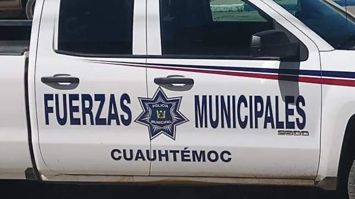 Fuerzas Municipales policía Cuauhtémoc